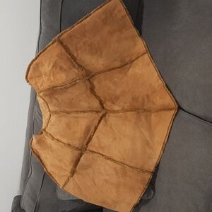 UGG Leather Poncho